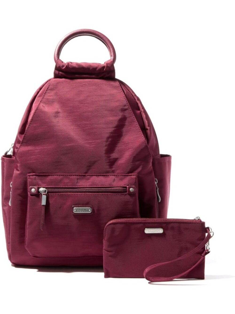 Lightweight RFID Travel Backpack with Phone Wristlet - Stylish All-Day Use for